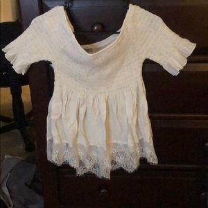 off the shoulder shirt